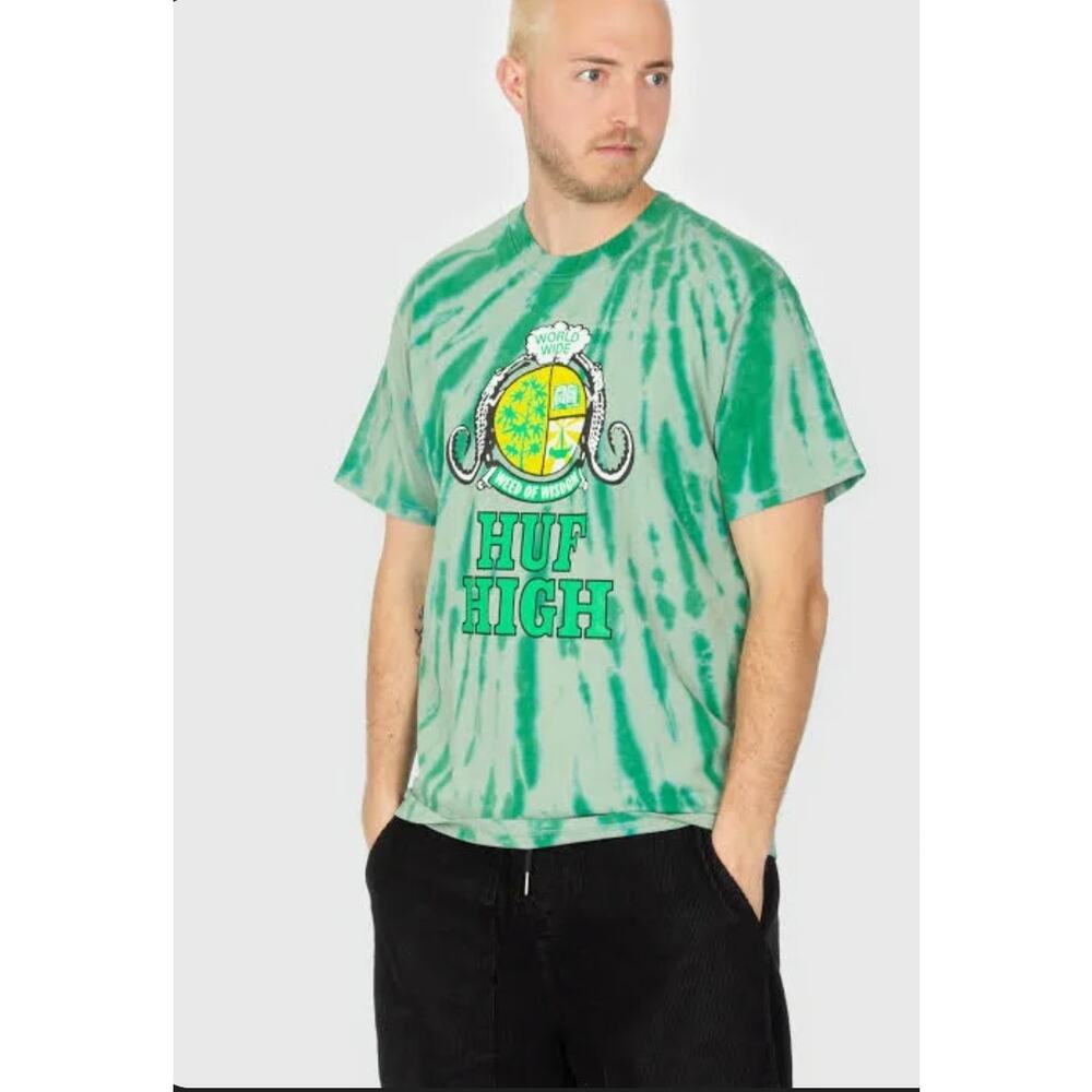 HUF Medium HUF High tie dye tee t-shirt